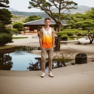 Men’s Jeans Lucky Brand Tan 121 Heritage Slim Fit Handcrafted Straight Leg Jeans